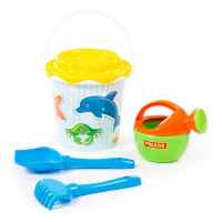 Плажен комплект Polesie Toys, жълт 5 части-nir9V.jpeg