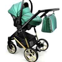 Бебешка количка 3в1 Adbor Avenue 3D eco, зелена кожа/черен-njJ70.jpeg