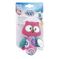 Мека играчка със свирка Canpol Forest Friends, розова-nuCFj.jpg