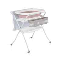Бебешка вана със стойка и повивалник Cangaroo Como, розова-nxZZ9.jpeg