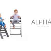 Дървено столче за хранене Hauck Alpha+, Creme-nyhw8.jpeg