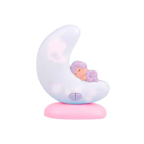 Мултифункционална нощна лампа Kaichi, Луна розов