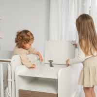 Бебешко легло Lorelli Trend Plus New 3-box, Бяло/Orchid Pink-o3fY4.jpeg