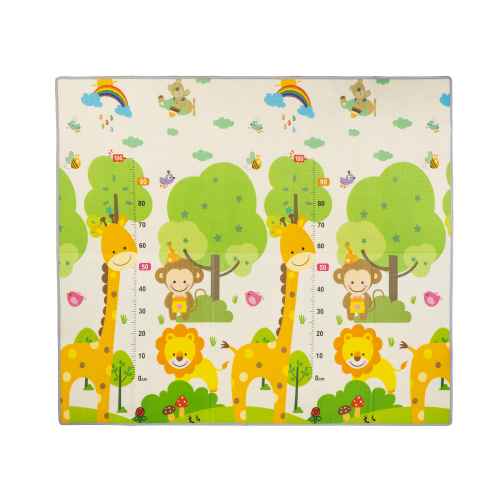 Детско килимче за игра Chipolino Джунгла, 113×113 см