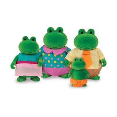 Комплект фигурки Li′l Woodzeez Battat, Семейство жабки