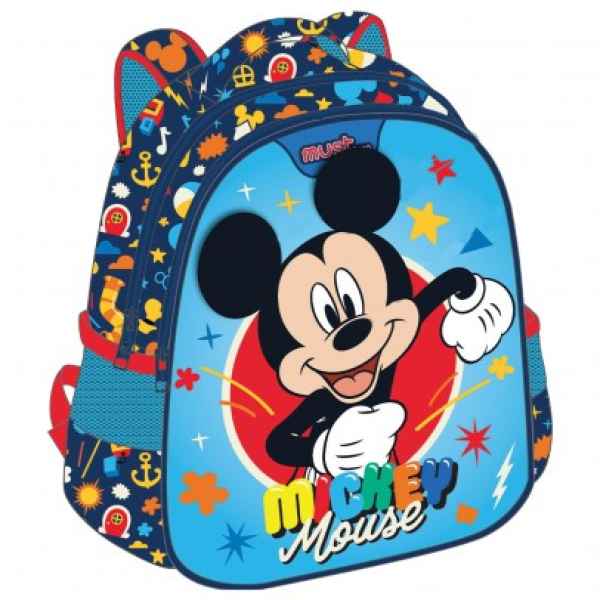 Детска раница с 2 ципа Must, Mickey Mouse-o9Q4Z.jpeg