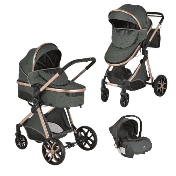 Комбинирана бебешка количка 4в1 Moni Alma, зелена-oBfmT.png