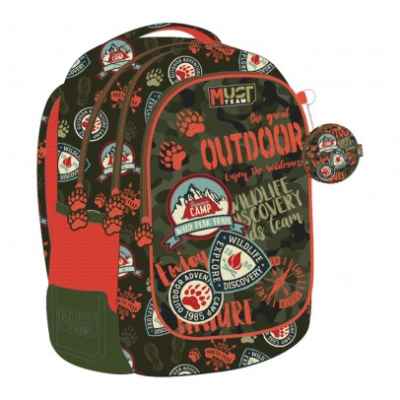 Ученическа раница Must, Outdoor adventure