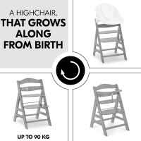 Дървено столче за хранене Hauck Alpha+, Grey-oEaAA.jpeg