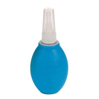 Аспиратор за нос Canpol 0м+ с мек и твърд накрайник, син