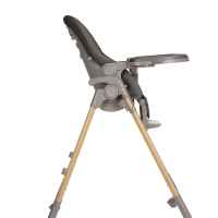 Столче за храненe Kikka Boo Olive, Dark Grey-oGbar.jpeg