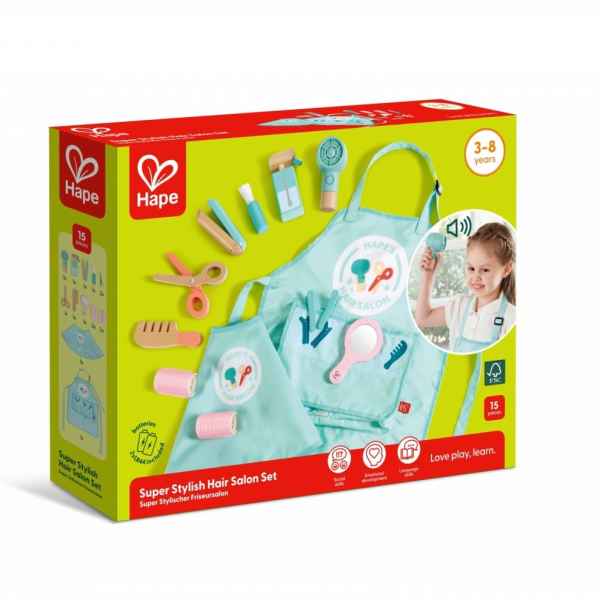 Детски дървен комплект Hape, Малки фризьори, 15 части-oN9U4.jpeg