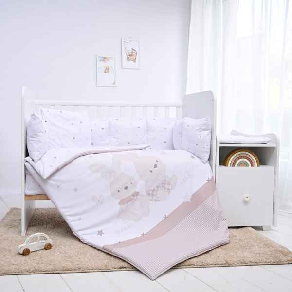 Сет за легло Lorelli SMILE, Honey Bunny бежова-oWal7.jpeg