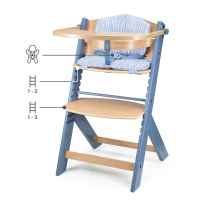 Столче за хранене KinderKraft ENOCK с възглавничка, Nordic Breeze-oclgT.jpeg