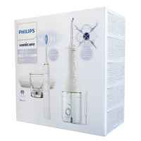 Комплект електрическеска четка за зъби Philips Sonicare Diamond Clean 9000 + Орален душ Power Flosser 3000, бял-ojDFc.jpeg