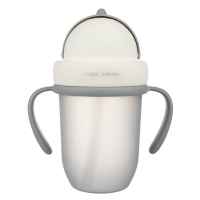 Чаша със сламка Canpol-babies Matte Pastels, 210 мл сива-omrSG.jpeg