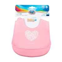 Силиконов лигавник с джоб Canpol PASTEL, розов-p4WM3.jpg