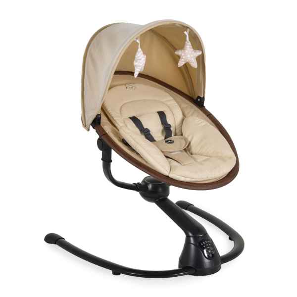 Бебешка електрическа люлка Cangaroo Cloud Premium +, бежов-p5Lox.jpeg