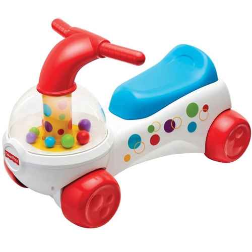 Кола за каране и бутане Fisher Price, Пуканки