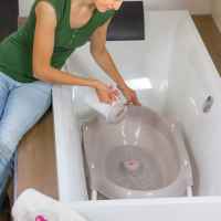 Сгъваема бебешка вана OK Baby Онда, капучино-pHNUU.jpg