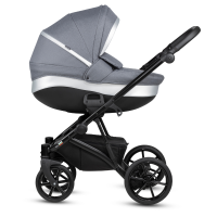 Бебешка комбинирана количка 2в1 Buba ZAZA 2, Dark Grey-pIZ2K.png