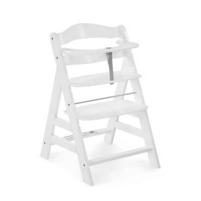 Дървено столче за хранене Hauck Alpha+, White