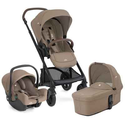 Бебешка комбинирана количка 3в1 Joie chrome™ 2 Trio, Cashew