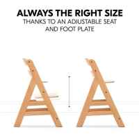 Дървено столче за хранене с шезлонг Hauck Alpha+ Newborn Set, Nature Grey-pWquC.jpeg