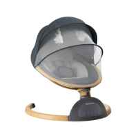 Бебешка eлектрическа люлка Kikka Boo Ashlee, Dark Grey-peptT.jpeg