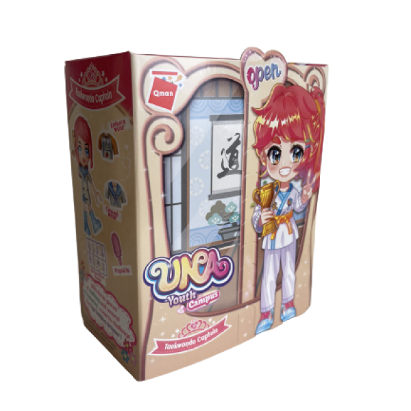 Конструктор Qman Campus, Уна таекуондист-pjSMj.png