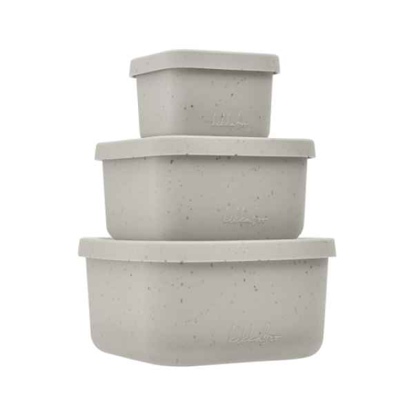 Сет кутии за храна Kikka Boo Platinum Silicone, Sand 3 бр.-pjxLF.jpeg