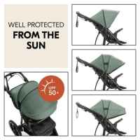 Бебешка лятна количка триколка Hauck Runner 3, Jungle Green-pvZV5.jpeg