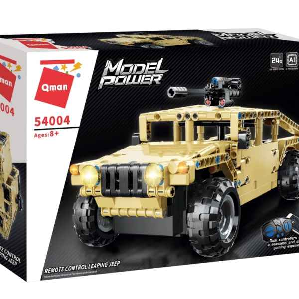 Конструктор Qman Model Power, Джип с RC управление, 413 части-pwcjj.jpeg