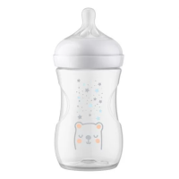 Шише за хранене AVENT Natural Response, с клапа AirFree, 260 мл, с биберон без протичане, 1м+, Звезди и Мече-q0l4D.png