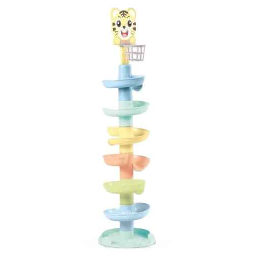 Детска играчка забавна кула с топче Dolu Ball Tower, Пастел