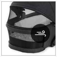 Кош за новородено Hauck Vision X, Melange Black-qHOoR.jpg