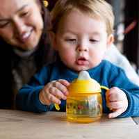 Неразливаща чаша с мек накрайник Tommee Tippee 190мл Superstar, жълта-qMy2j.jpeg