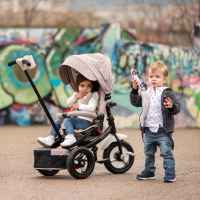 Триколка Lorelli JAGUAR с въздушни гуми, Black&Yellow-qUs17.jpg