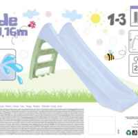 Пързалка Mochtoys Пастел 116 см, зелен-qZOX6.jpeg