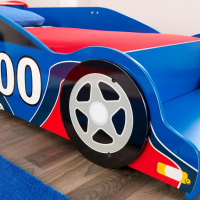 Дървено детско легло Ginger кола, Race-qc75C.png