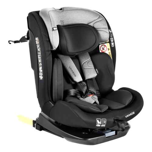 Столче за кола Moni Vamos 40-150 см, Stone-gray