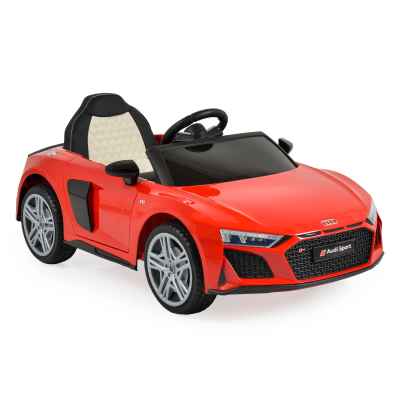 Акумулаторна кола Audi R8 Spyder, мет. червен