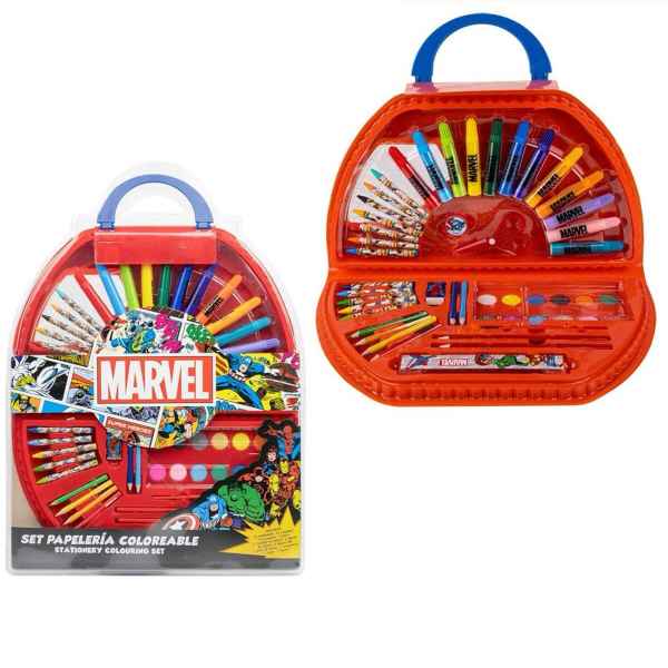 Ученически комплект за рисуване Cerda, Marvel червен 50 части-qwFDJ.jpeg