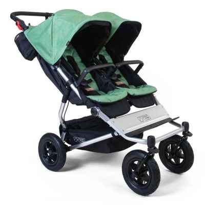 Бебешка количка за близнаци Mountain Buggy Duet Plus V4, матча