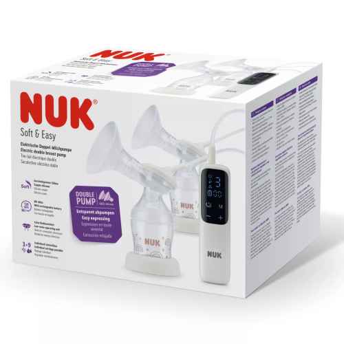 Електрическа помпа за кърма NUK, Perfect Match Soft & Easy, двойна