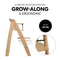 Дървено столче за хранене Hauck Arketa, Oak-r604Y.jpeg