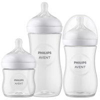 Комплект Philips AVENT с 3 шишета за хранене Natural Response, 0м+, 1м+, 3м+, с биберони без протичане и четка за почистване-r7q9z.png