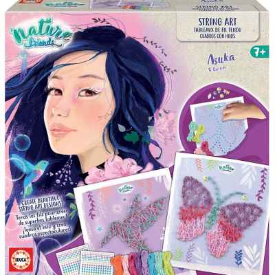 Комплект Приятели на природата Educa, String Art