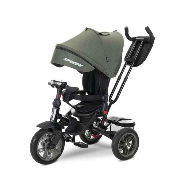 Триколка Lorelli Speedy с въздушни гуми, Green-r9s8P.jpeg