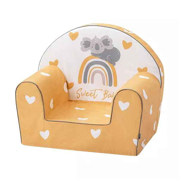 Детски фотьойл Bubaba, Жълто сърце-rI62n.jpeg